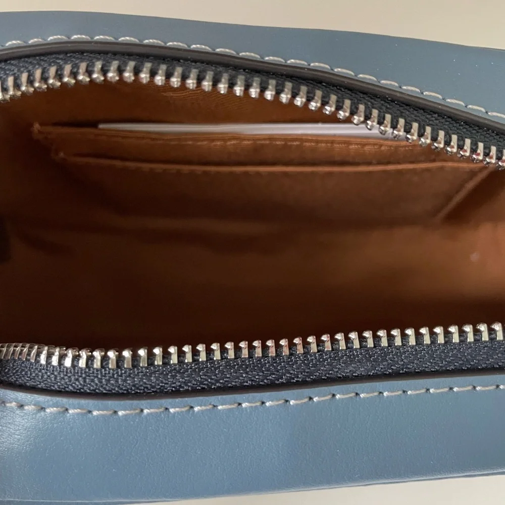 Coach wristlet blue